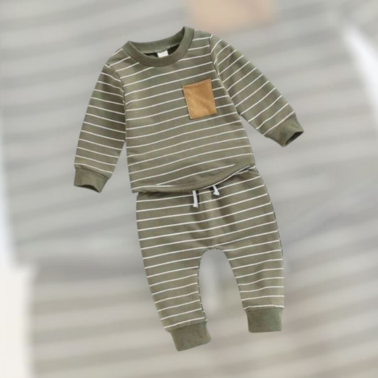 Long sleeve sportswear top & pants