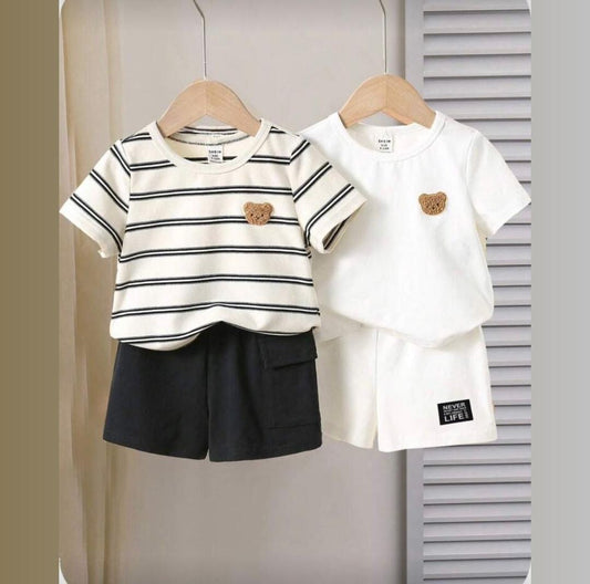 Bear T-shirt & short set
